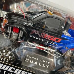 New Bright Showcase Customs Ford F-350 Super Duty Dually RC Truck Black 61038